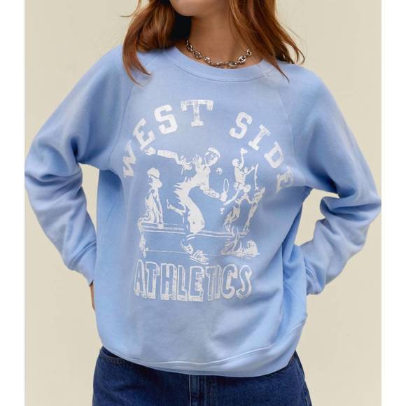 DAYDREAMER Tops - NEW DAYDREAMER west side vintage sweatshirt in blue